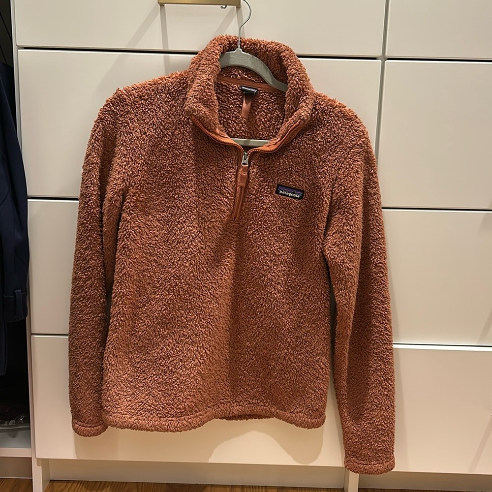 Patagonia Los Gatos 1/4 Zip in Century Pink